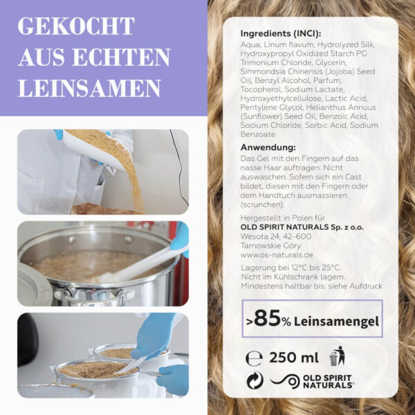 ECHTES Leinsamengel silky touch