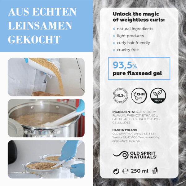 ECHTES Leinsamengel pure moisture